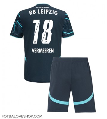 RB Leipzig Arthur Vermeeren #18 Dětské Alternativní Dres 2024-25 Krátký Rukáv (+ trenýrky)